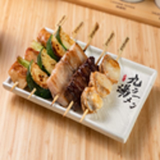 Yakitori Platter (综合串烧拼盘).