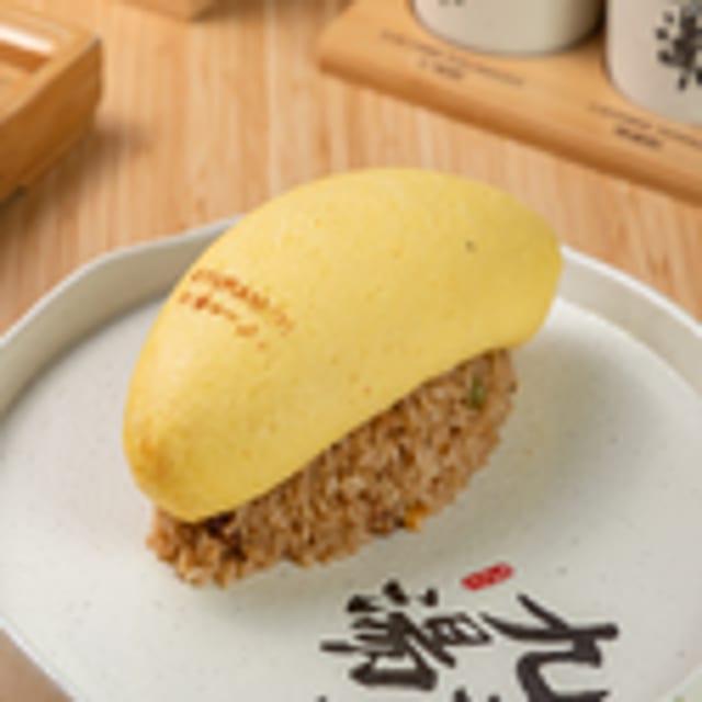 Classic Japanese Omurice Combo.